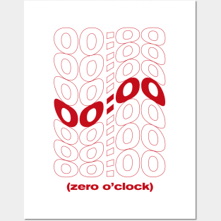 Zero O'Clock Posters and Art